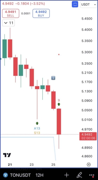 Toncoin Shows Bullish Signs Amid Market Shift: Rebound On The Horizon?