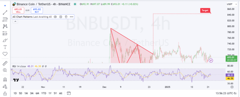 Binance Coin Eyes $1,000 As Bullish Momentum Gathers Pace